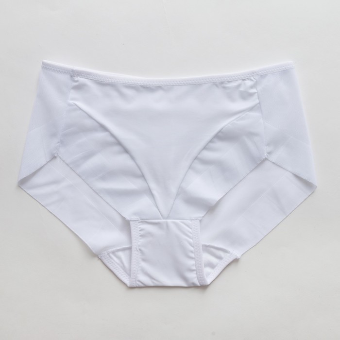 Трусы бесшовные ONLITOP Invisible midi, размер 44-46 (M), цвет белый