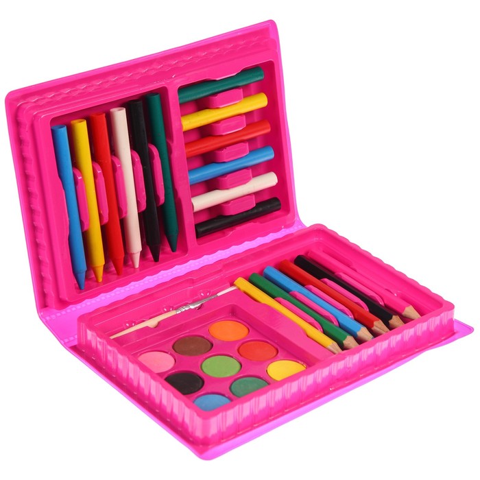 Набор для творчества СМЕШАРИКИ Крош и Ежик 35 предметов