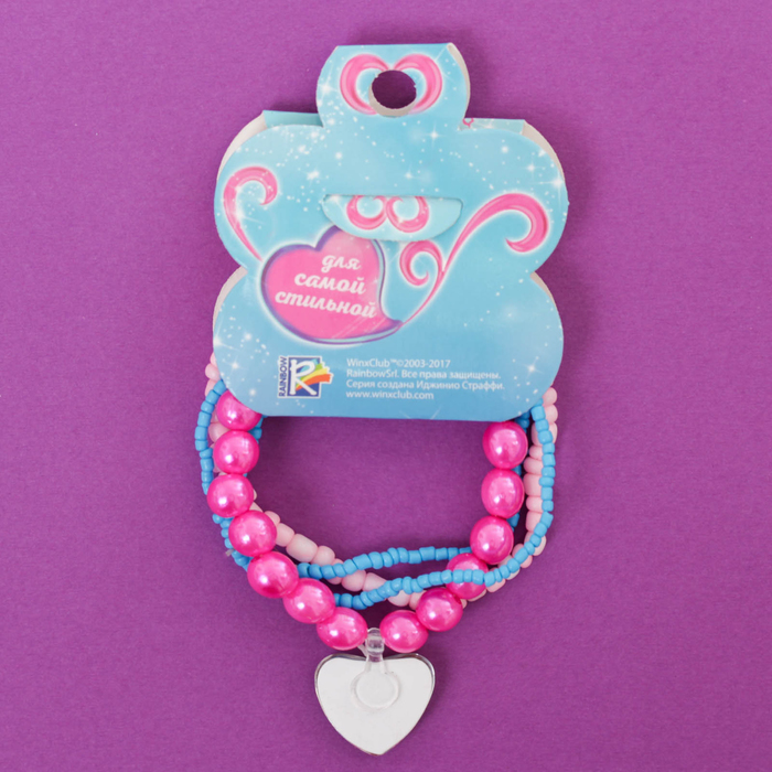 Набор браслетов "Самая классная", Феи Винкс: Блум, 6 см