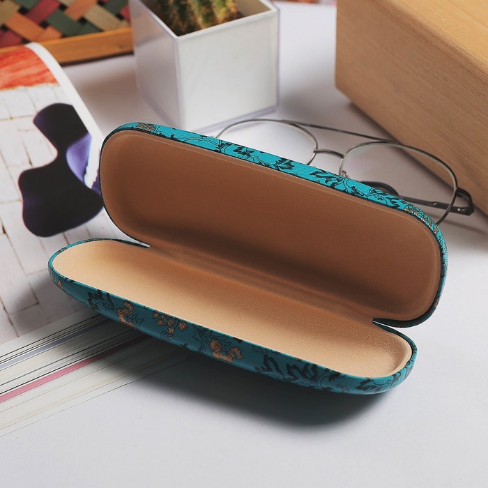 Футляр для очков Ким, 16*3,5*6см, отдел, микс
