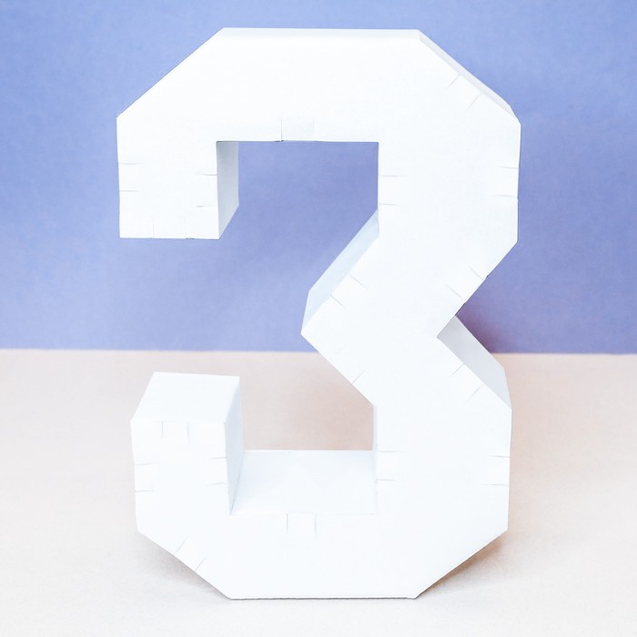 Заготовка из гофрокартона "3", 21 х 29 см