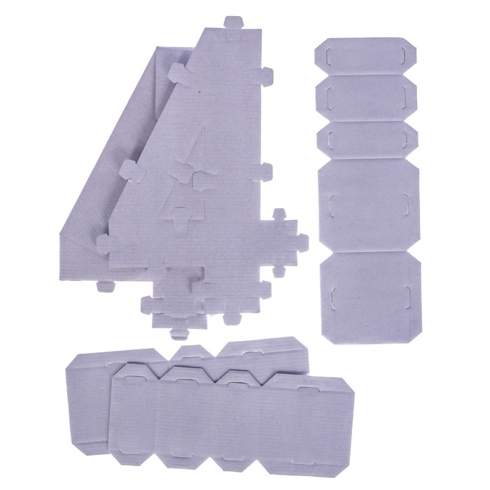 Заготовка из гофрокартона "4", 21 х 29 см