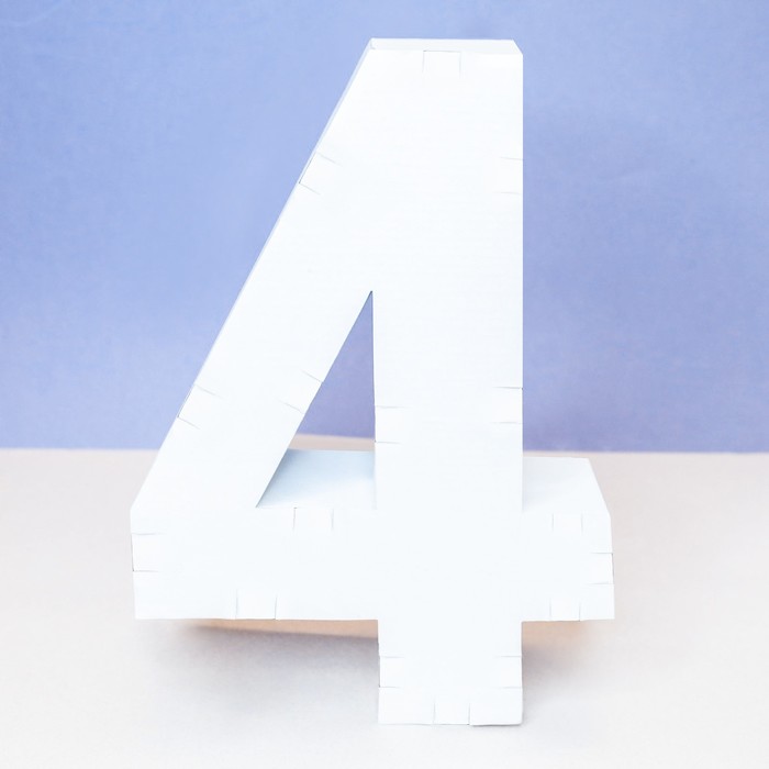 Заготовка из гофрокартона "4", 21 х 29 см