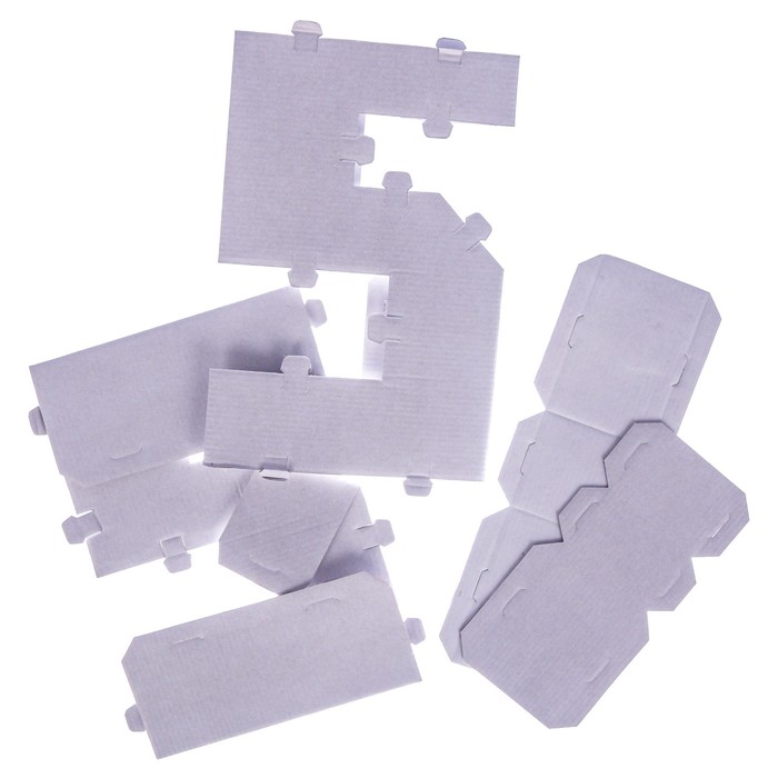 Заготовка из гофрокартона "5", 21 х 29 см