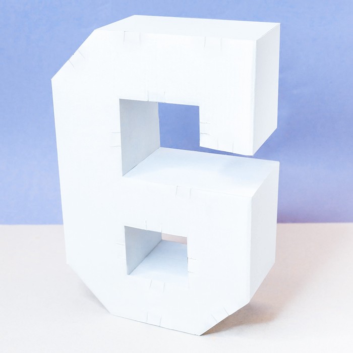 Заготовка из гофрокартона "6", 21 х 29 см