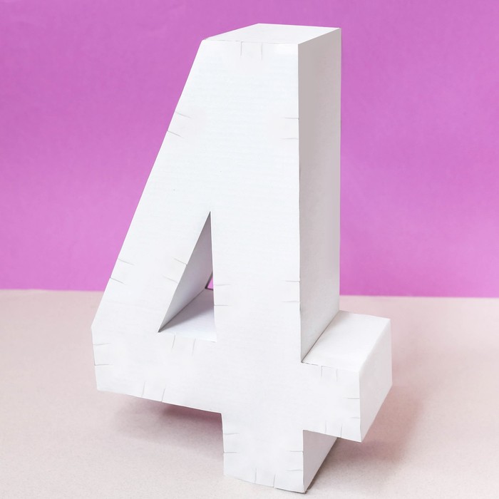 Заготовка из гофрокартона "4", 21 х 29 см