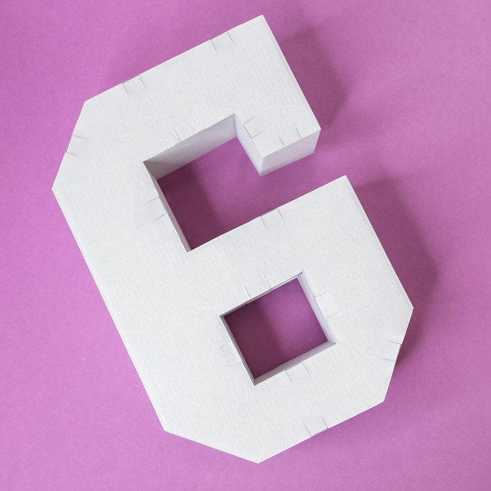 Заготовка из гофрокартона "6", 21 х 29 см