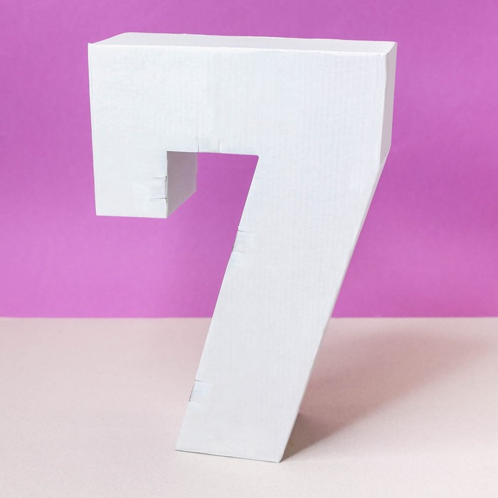 Заготовка из гофрокартона "7", 21 х 29 см