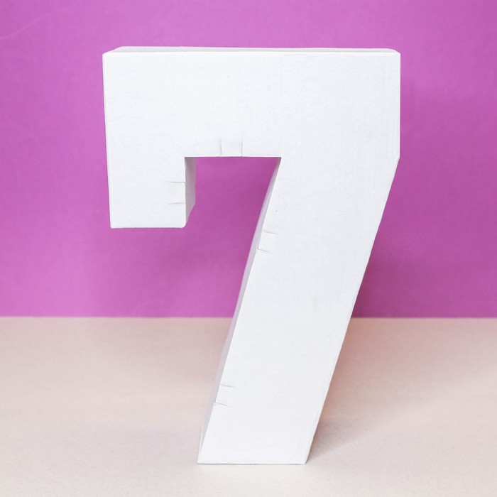 Заготовка из гофрокартона "7", 21 х 29 см