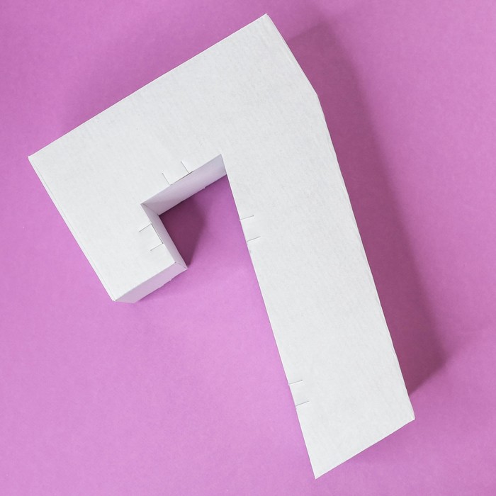 Заготовка из гофрокартона "7", 21 х 29 см