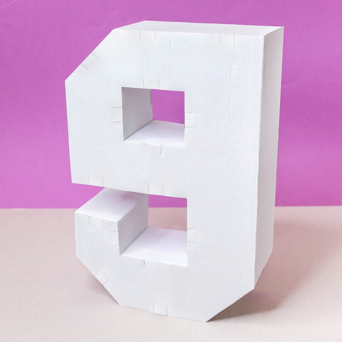 Заготовка из гофрокартона "9", 21 х 29 см