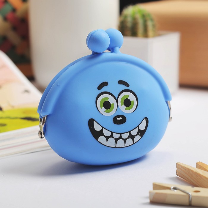 Детский кошелёк "Монстрик", силиконовый