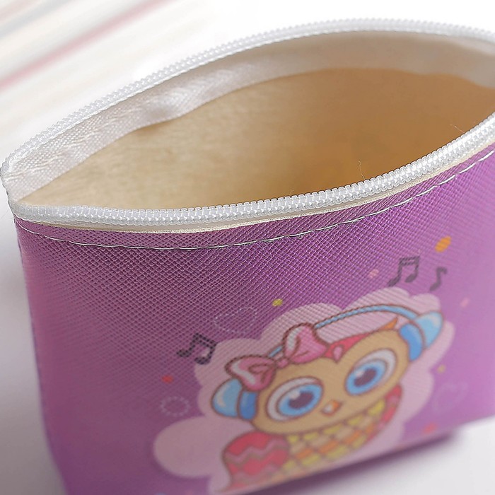 Кошелёк детский "Совушка", 11 х 9 см