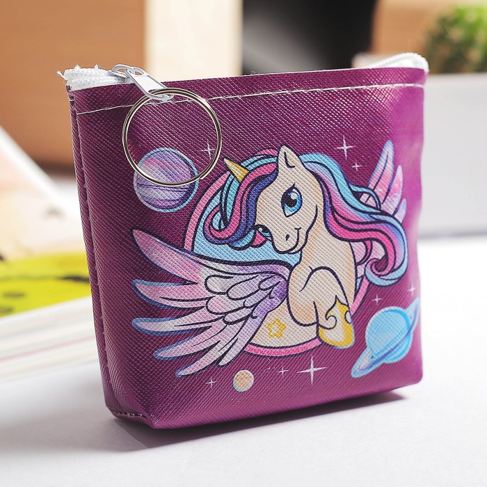 Кошелёк детский "Пони", 11 х 9 см