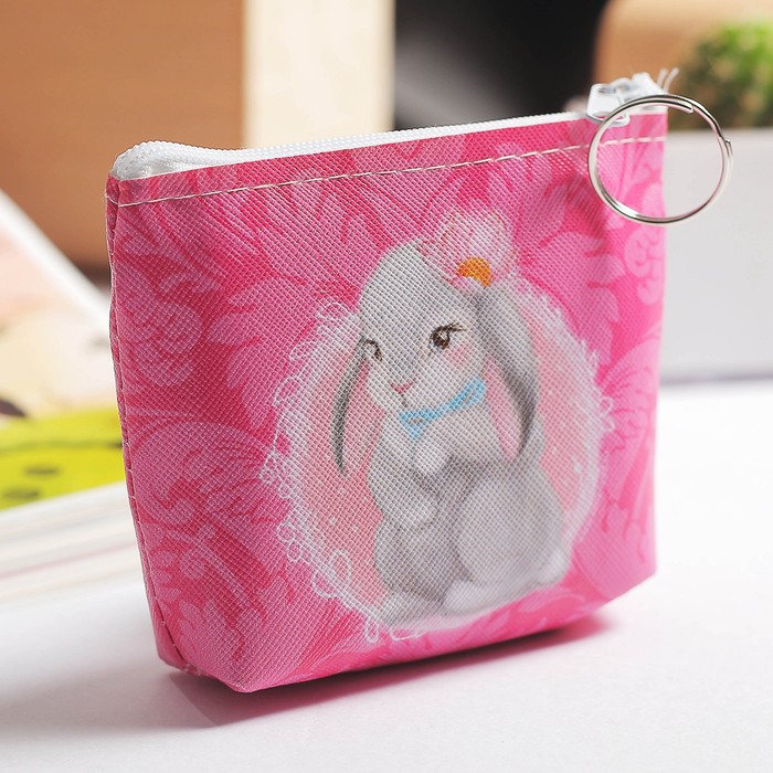 Кошелёк детский "Зайка", 11 х 9 см