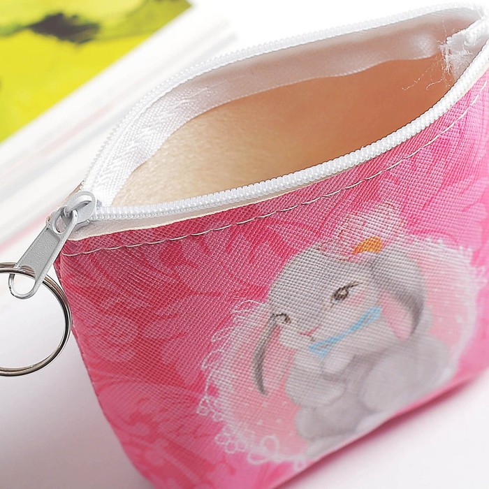 Кошелёк детский "Зайка", 11 х 9 см