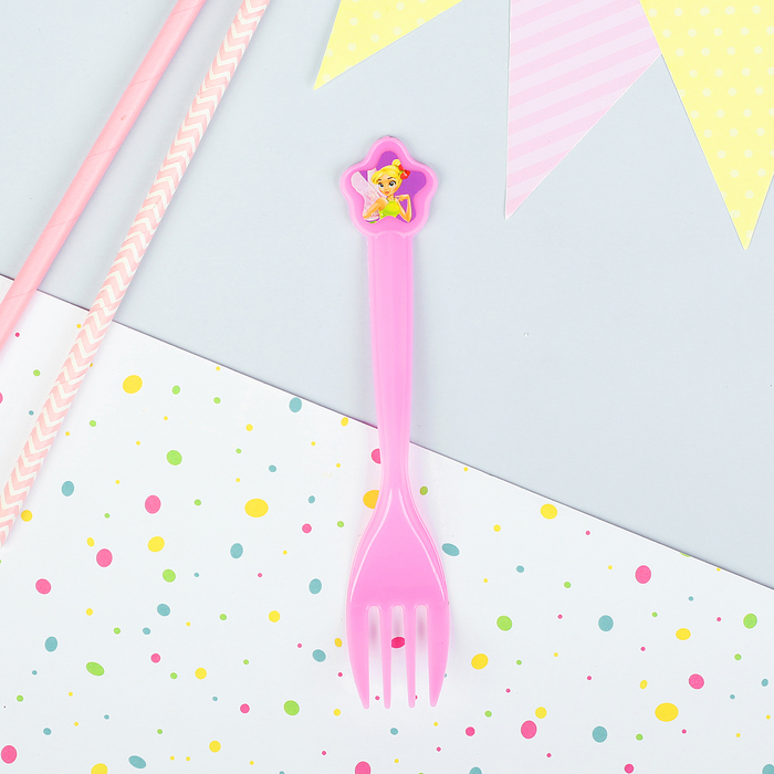 Вилка пластиковая "Фея" (набор 6 шт)