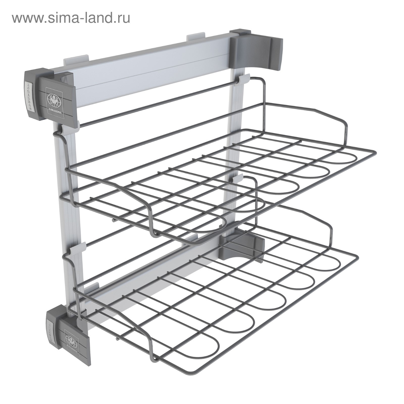 Полка проволочная для обуви komandor