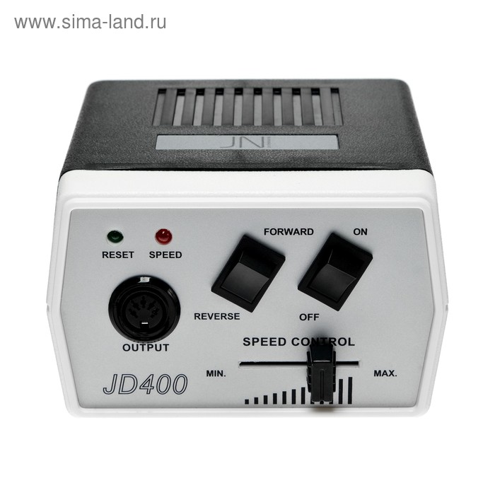 Аппарат для маникюра и педикюра JessNail JD400 PRO, 30 000 об/мин, 35 Вт, бело-чёрный