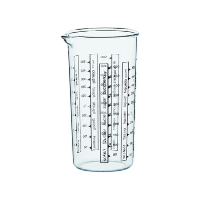 Стакан мерный, 0,5 л, d=9 см, высота 16 см (2939881) - Купить по цене ...