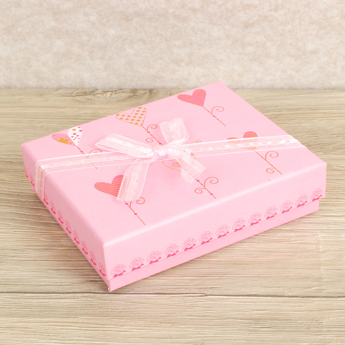 Коробка подарочная 14,5 х 12 х 3,5 см