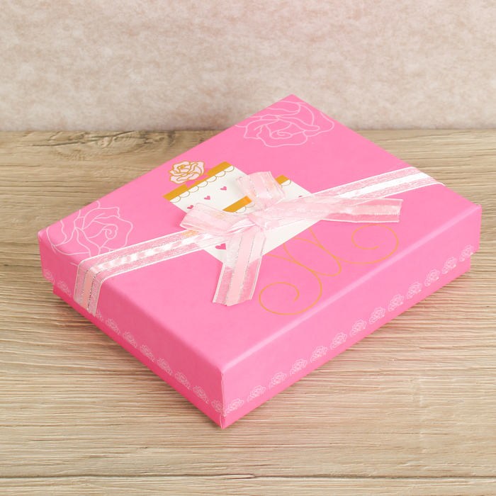 Коробка подарочная 14,5 х 12 х 3,5 см