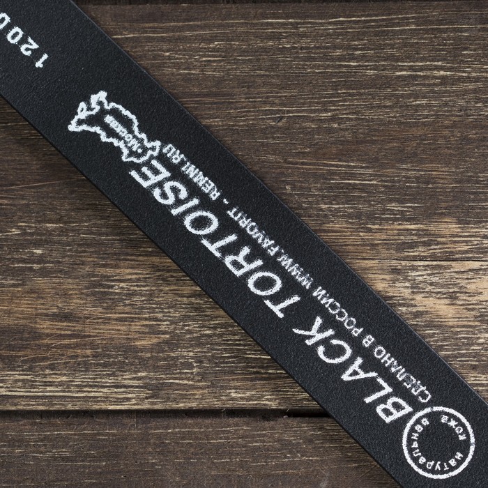 Ремень мужской, под кожу, пряжка металл, ширина - 3 см, цвет чёрный