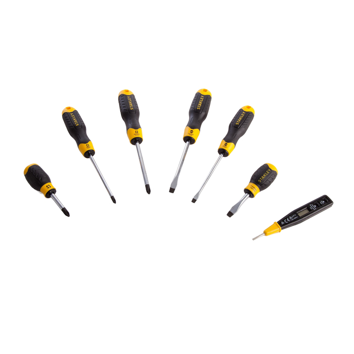 Набор отверток Stanley "CushionGrip", 7 шт.