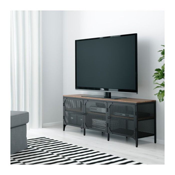 Тумба под ТВ, цвет черный ФЬЕЛЛЬБО