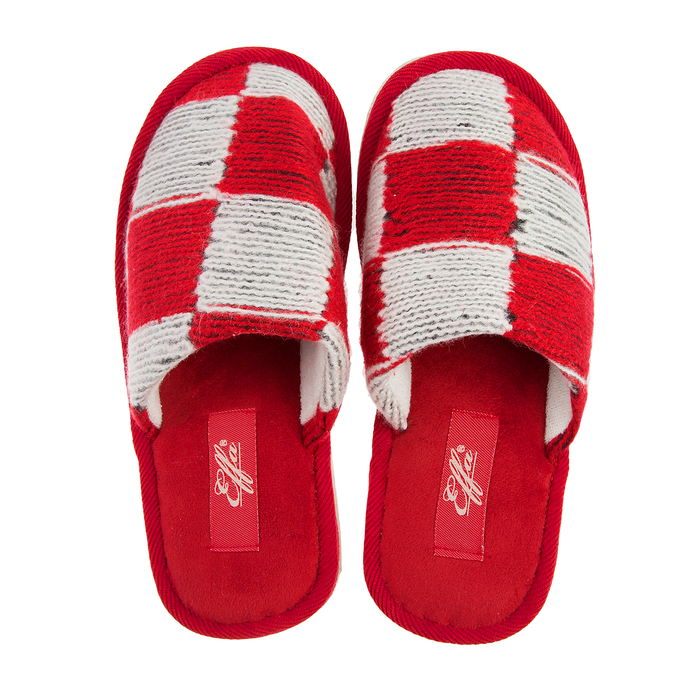 Тапочки женские арт. W-75311, цвет красный, размер 36