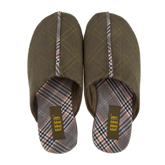 Тапочки мужские арт. М-81009, цвет зеленый, размер 42