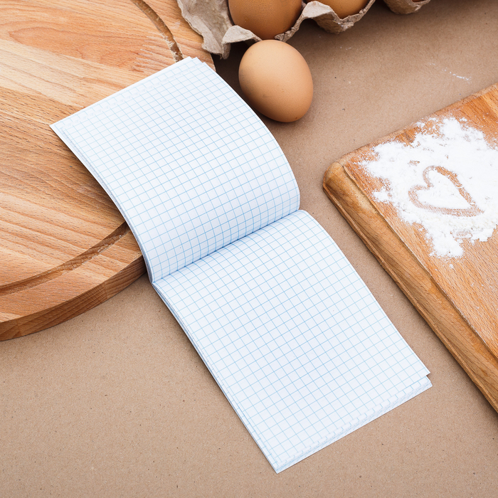 Подарочный набор: кулинарная книга и блокнот для списка покупок "Создавай свои кулинарные шедевры!"