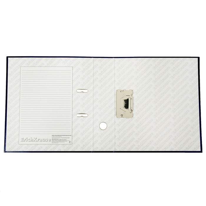 Папка-регистратор А4, 70мм GRANITE, разборный, синий, пластиковый карман, картон 1.75мм, вместимость 450 листов