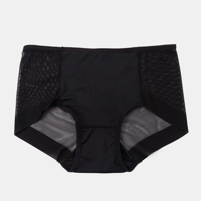 Трусы бесшовные ONLITOP Invisible Plus, размер 48-50, цвет чёрный