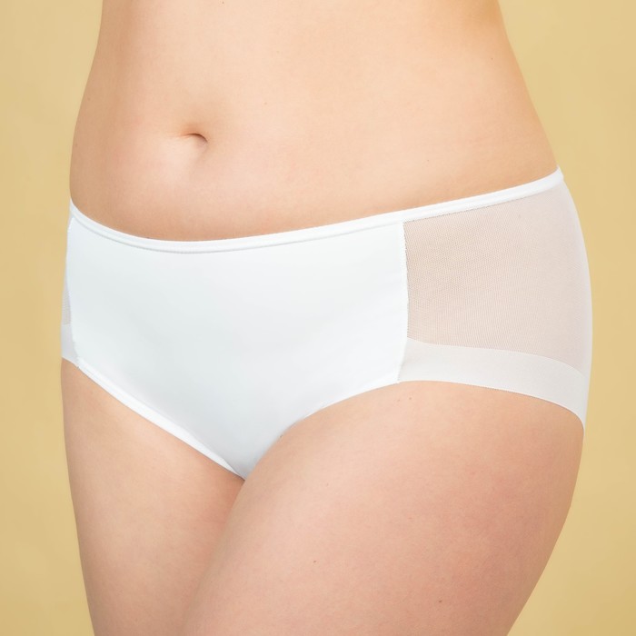 Трусы бесшовные ONLITOP Invisible Plus, размер 40-42, цвет белый