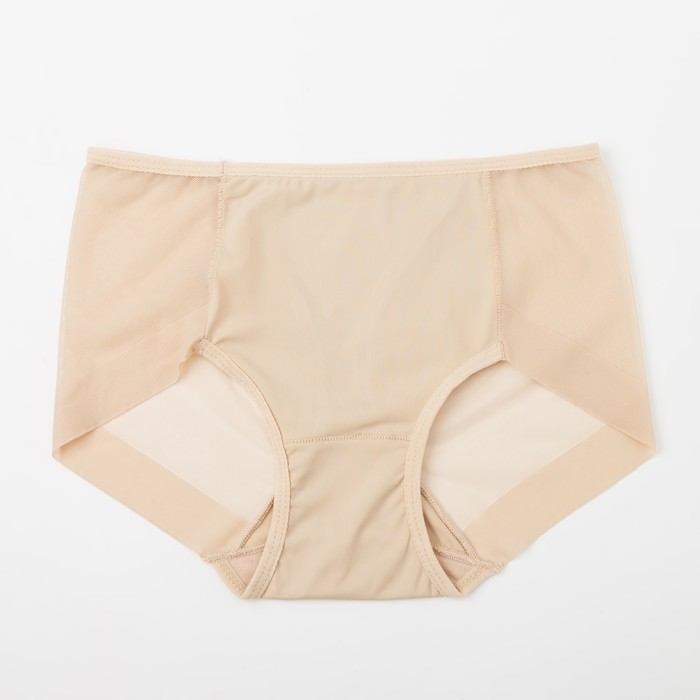 Трусы бесшовные ONLITOP Invisible Plus, размер 40-42, цвет бежевый