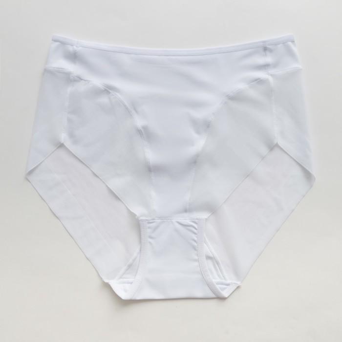 Трусы бесшовные ONLITOP Invisible Plus maxi, размер 40-42, цвет белый