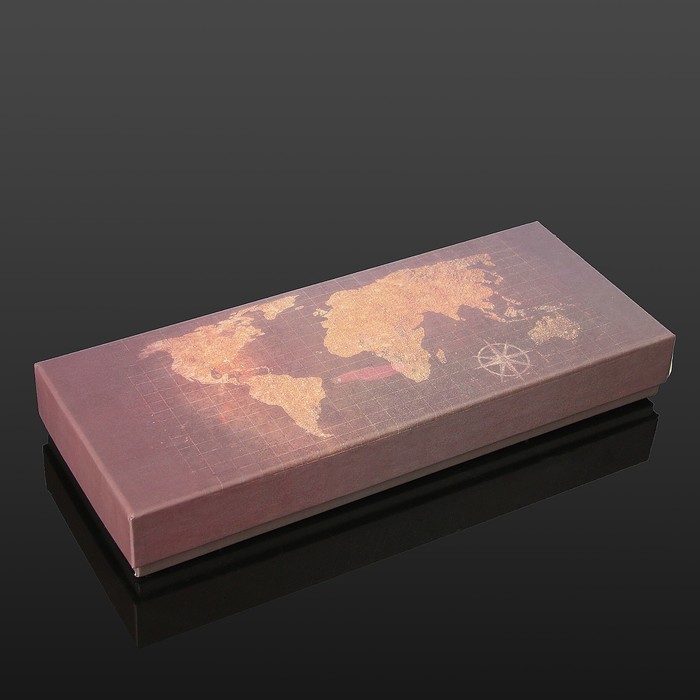 Сувенирный набор "Перо с чернилами и 5-ю сменными перьями" 27,5х11 см