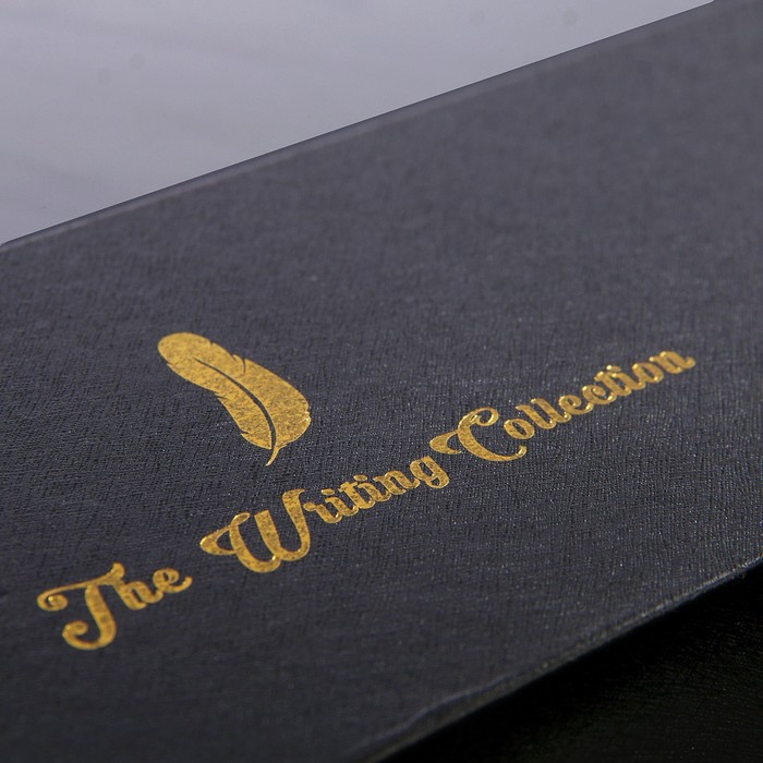 Сувенирный набор "Перо с чернилами и 3-мя сменными перьями" 32х11 см