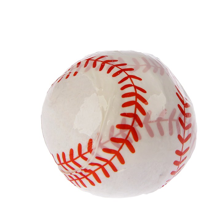 Сувенирное прессованное полотенце "Бейсбольный мяч" р-р полотенца 30х30 см 4,5х4,5х4,5 см