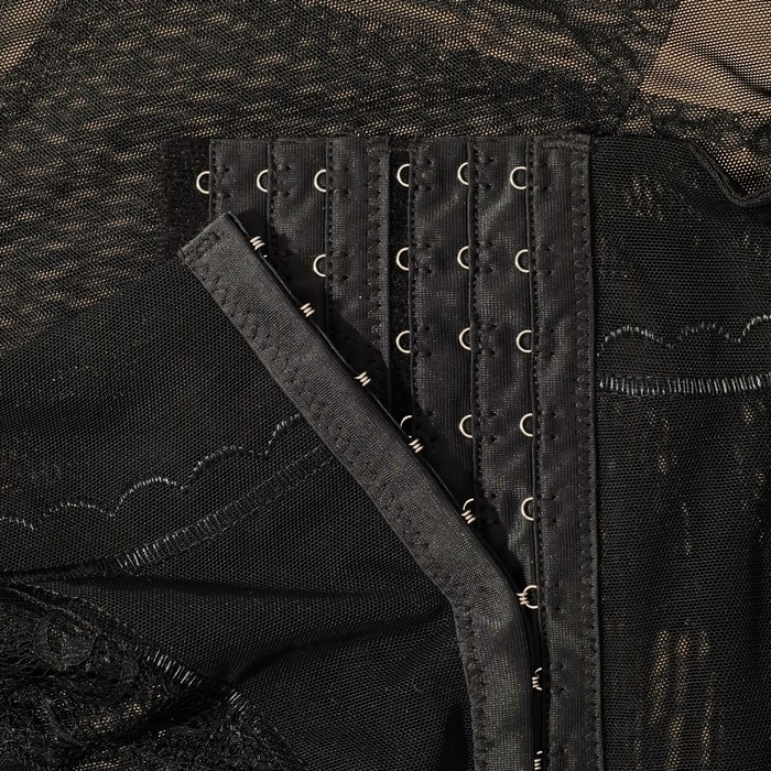 Корсет корректирующий с регулируемыми бретелями ONLITOP Beauty form, размер 46-48, цвет чёрный