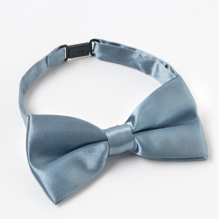 Набор детский: подтяжки и галстук-бабочка "Герой", серый, 30х13 см, 4-8 лет