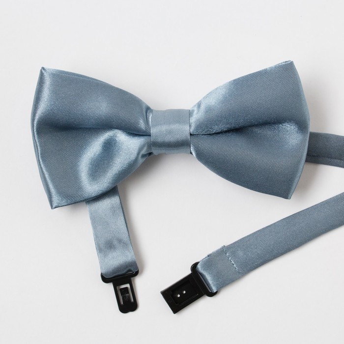 Набор детский: подтяжки и галстук-бабочка "Герой", серый, 30х13 см, 4-8 лет