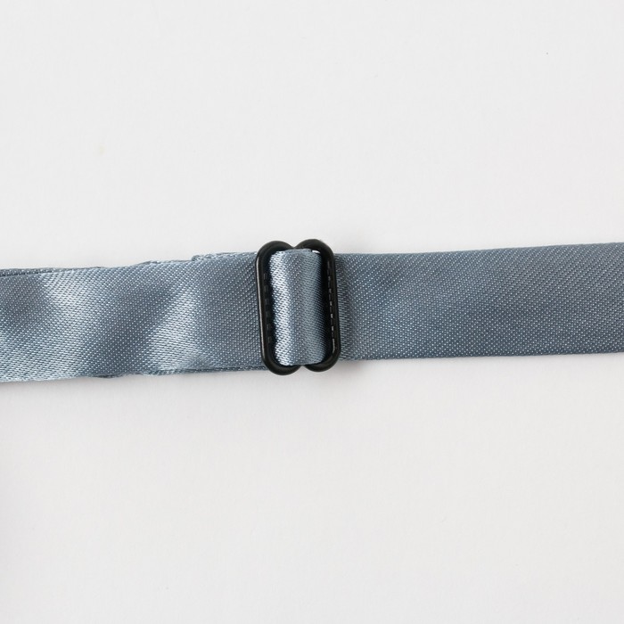 Набор детский: подтяжки и галстук-бабочка "Герой", серый, 30х13 см, 4-8 лет