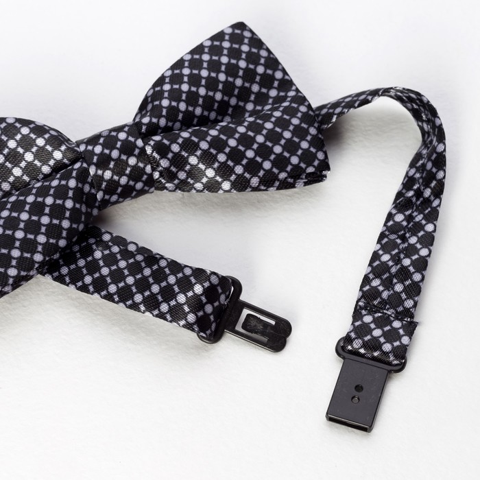 Набор детский: подтяжки и галстук-бабочка "Ромб", бежевый, 30х13 см, 4-8 лет