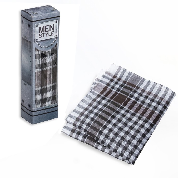 Платок носовой "Этель" Men style 35 х 35 см, хлопок