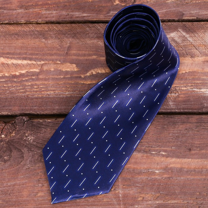 Галстук в подарочном мешочке + открытка "Самому лучшему мужу"