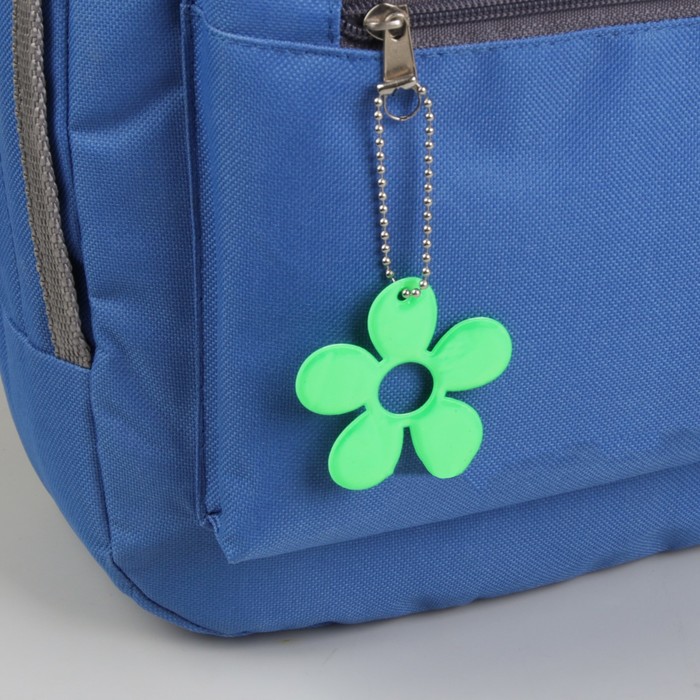 Светоотражающий элемент "Цветок", 5,5*5,5см, цвет МИКС