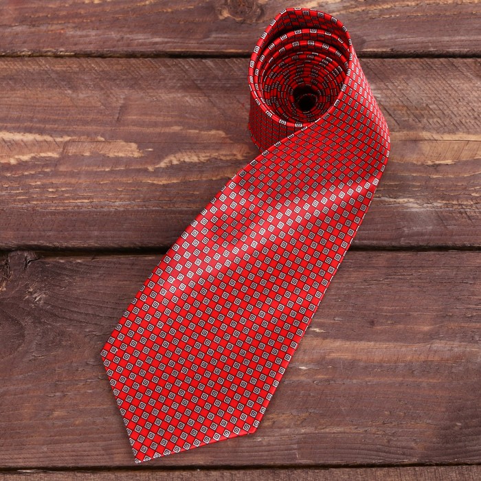 Галстук в подарочном мешочке + открытка "Самому лучшему"