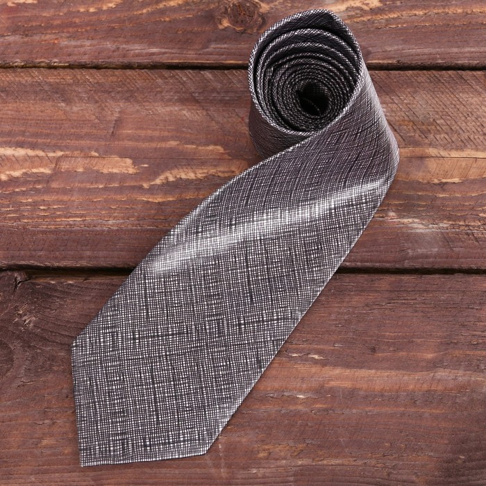 Галстук в подарочном мешочке + открытка "С праздником"